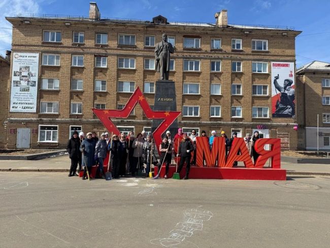 Ухта вышла на субботник